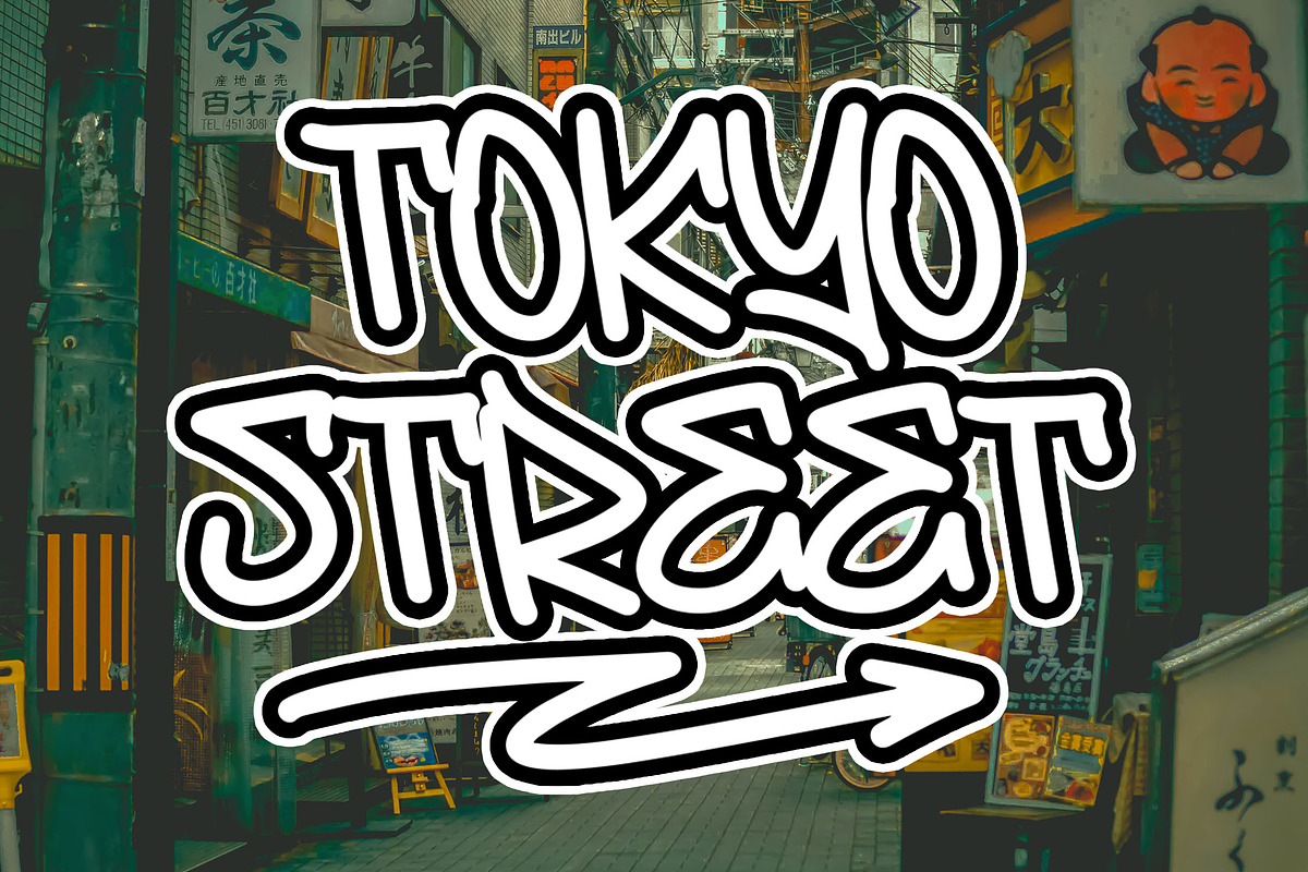 SEQARO Boldline Graffiti Font, a Handwritten Font by NTC Graphic (Photo 2 of 9)