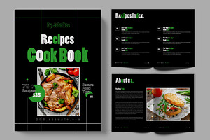 Recipes Cook Book Layout