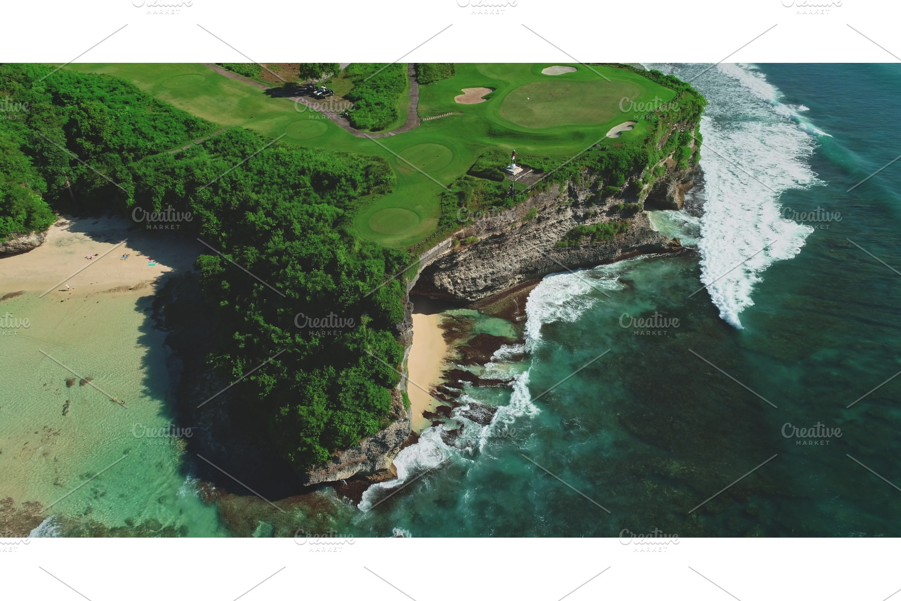 Stunning aerial view of Pantai, a Nature Photo by Goinyk