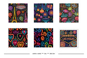 Neon Lights and Signs Retro Art, a Pattern Graphic by karenfoleyphoto (Thumbnail 5 of 9)