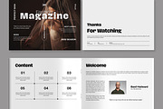 Fashion Magazine Design Layout, a Magazine Template by MightyDesign (Thumbnail 2 of 8)