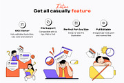 Freelance and Remote Worker, an Illustration by orenjidesign (Thumbnail 3 of 8)