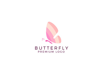 Beauty Butterfly Logo Design preview 2