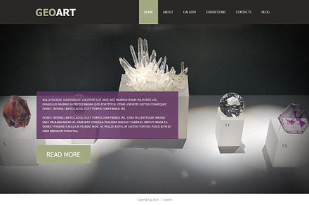 Geo Art - Responsive Joomla Theme