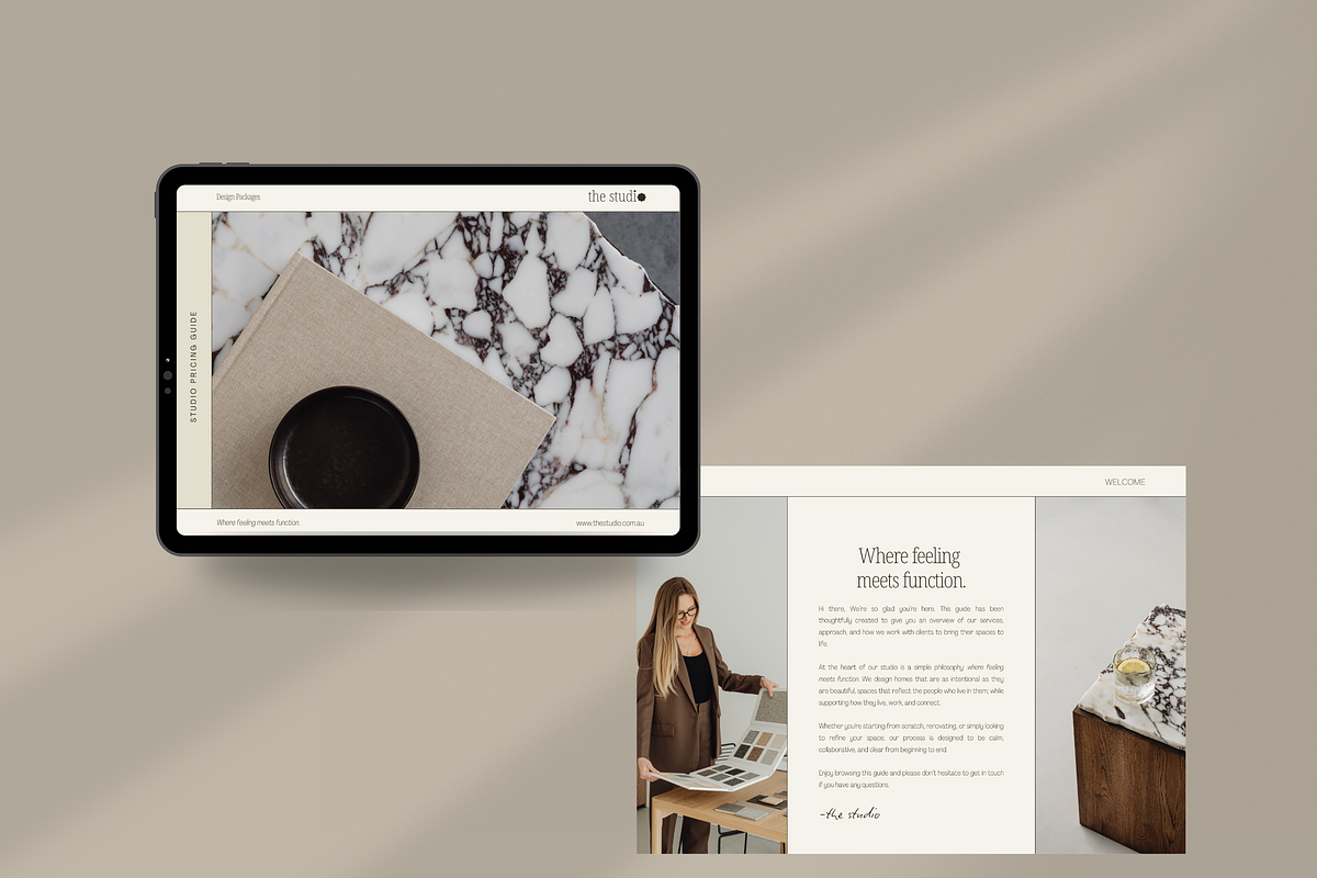Service Guide Interior Designers, a Templates & Theme by Edits Collection (Photo 7 of 10)
