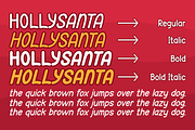 Holly Santa - Christmas Family Font, a Handwritten Font by MaikoHatta (Thumbnail 5 of 6)