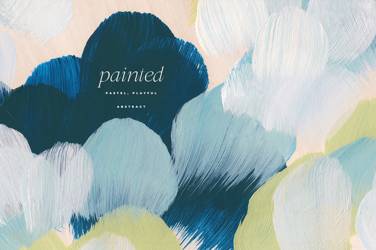May - Painted Abstract Backgrounds, a Texture Graphic by Basia Stryjecka (Photo 2 of 14)