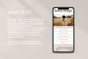 Boho Link in Bio, a Landing Page Template by SunshineStudioBoutique (Thumbnail 2 of 9)