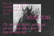 Bageshron Blackletter Font Family, a Blackletter Font by Enxyclo Studio (Thumbnail 19 of 27)