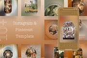 Divine Template, a Social Media Template by The Magic Glow Co. (Thumbnail 1 of 4)