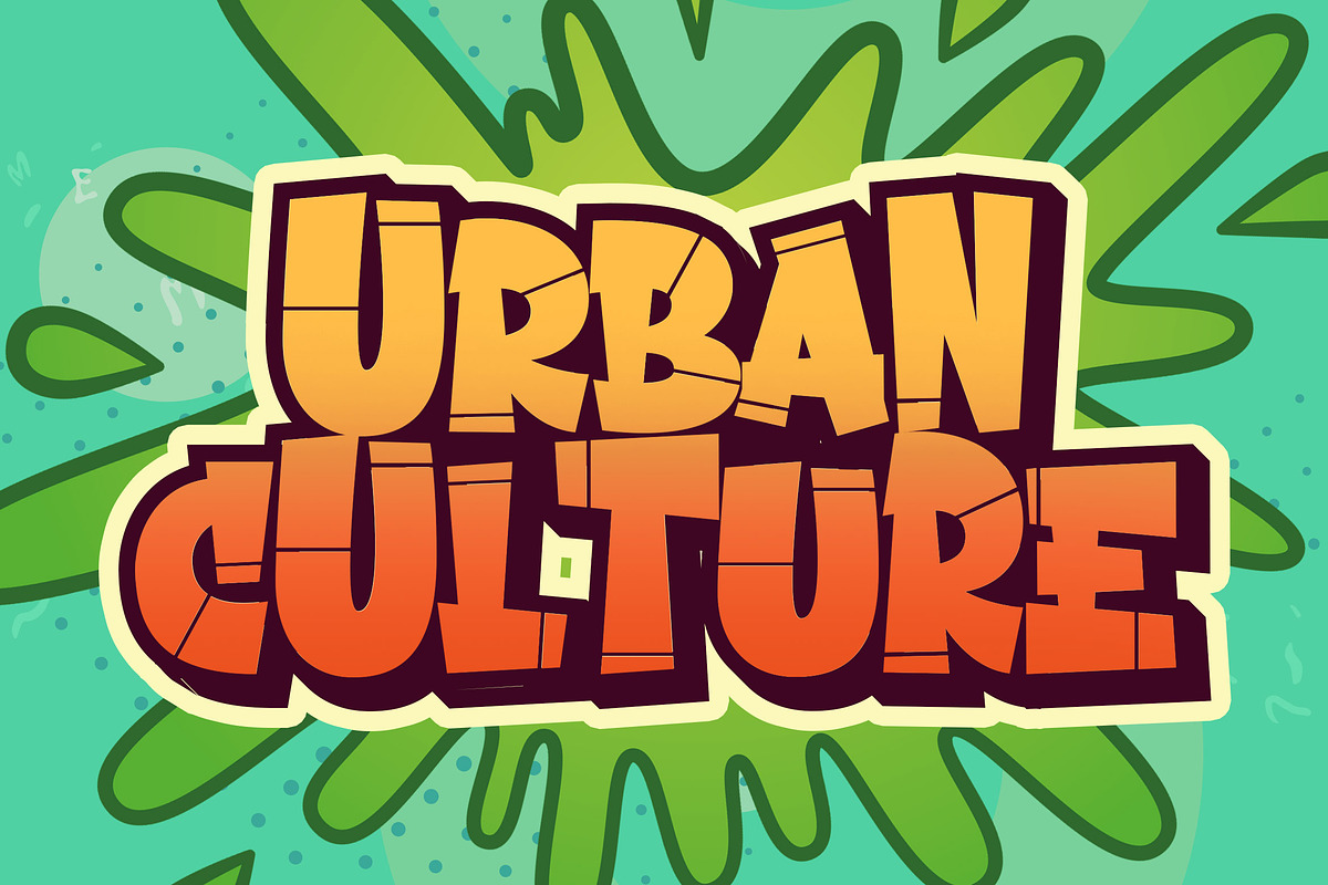 Starwall - Graffiti Urban Font, a Sans Serif Font by Blankids Studio (Photo 4 of 6)