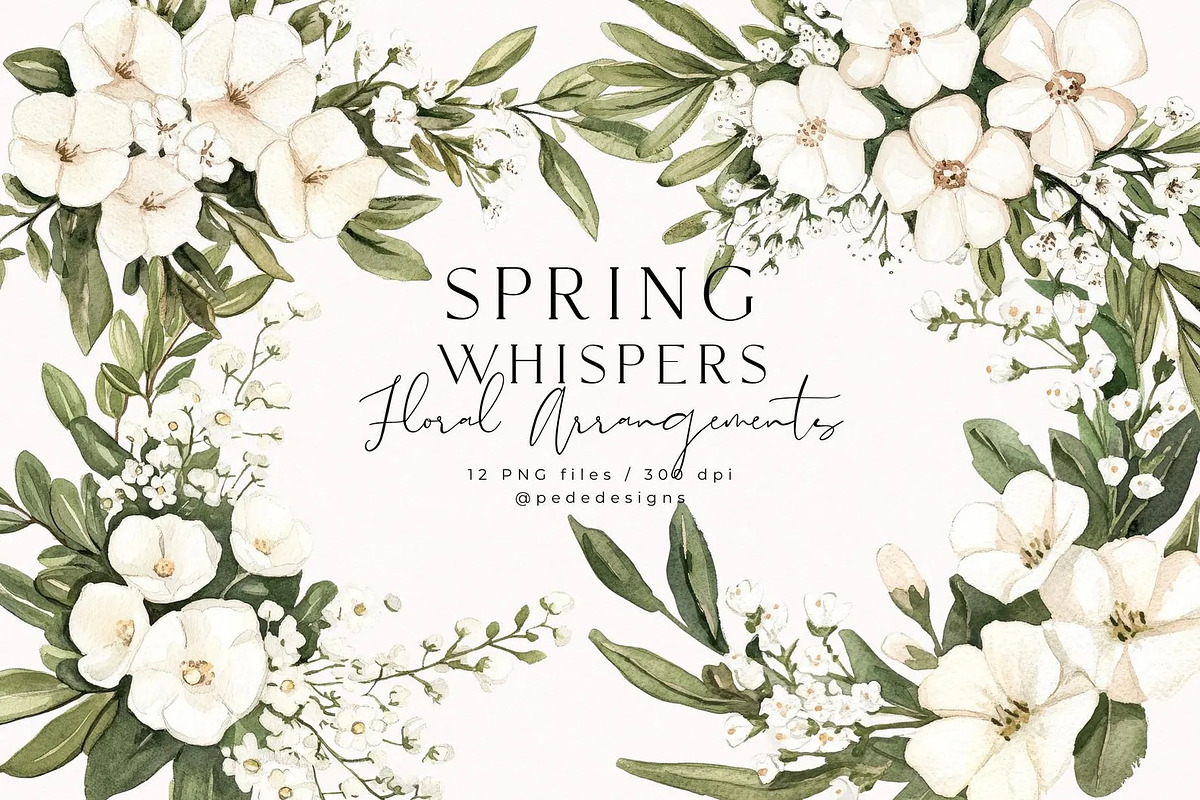 Spring Whispers, a Seasonal Illustration by PeDe Designs (Photo 9 of 25)