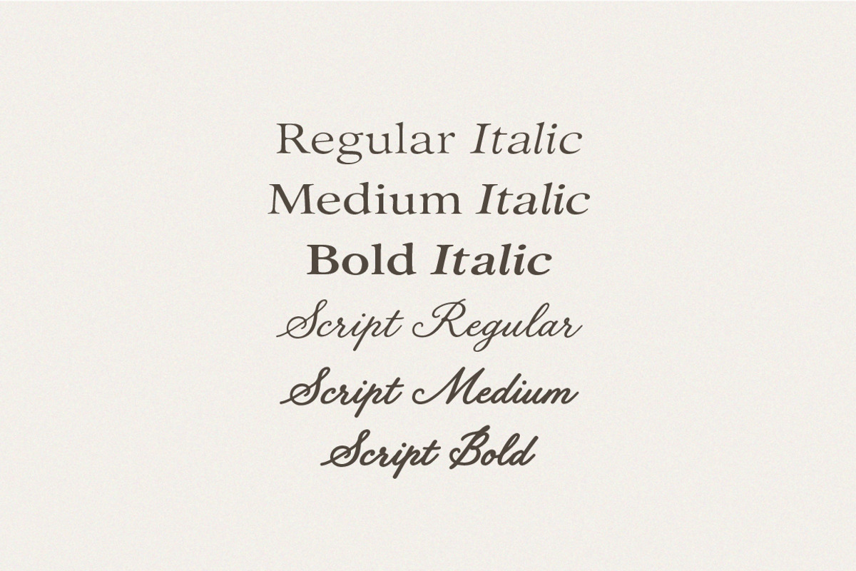 Old String - Serif & Script Font Duo, a Serif Font by Typebae (Photo 2 of 10)