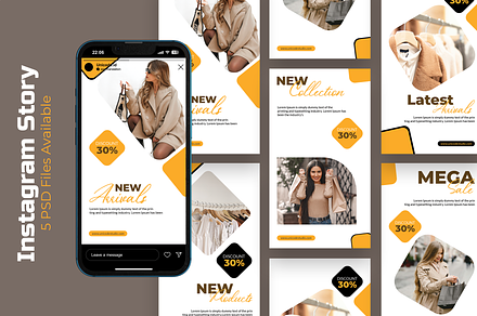 Fashion - Instagram Story Template