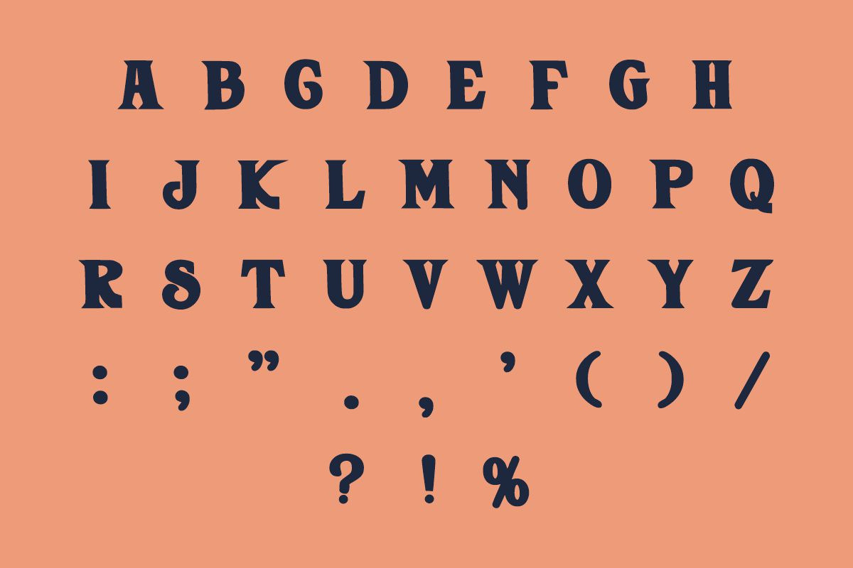 Seven Years, a Blackletter Font by Fourteen Letter (Photo 7 of 8)