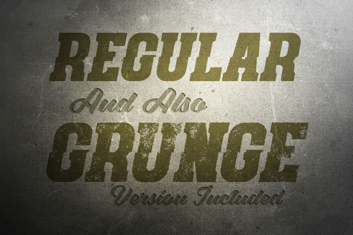 SpeedHunter Font preview 2