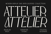 Attelier, a Sans Serif Font by Nathatype (Thumbnail 1 of 12)
