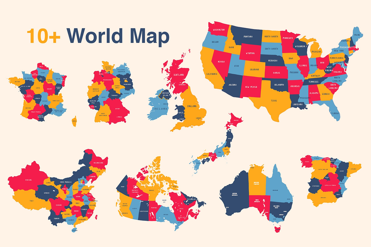 World Vector Map, a Graphic by GraphicCo (Photo 2 of 10)