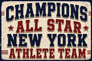 Baseball Athlete Jersey, a Slab Serif Font by Wow Magic (Thumbnail 4 of 5)