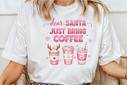 Dear Santa Just Bring Coffee Png, an Illustration by DreamCafeArt (Thumbnail 2 of 6)