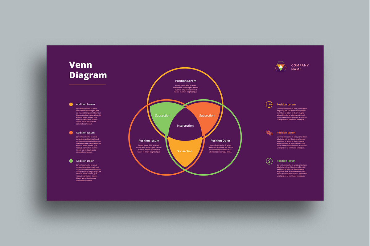 Venn diagrams templates, a Presentation Template by Grafvish (Photo 7 of 8)