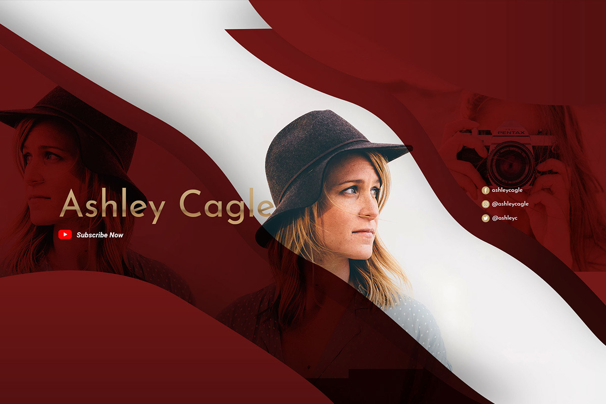 Beauty Vlogger Youtube Channel Art, a Social Media Template by Louds Studio (Photo 7 of 10)