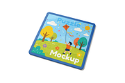 Kids_Puzzle_Mockup, a Merchandise Mockup by DSNA Mockup (Thumbnail 3 of 5)