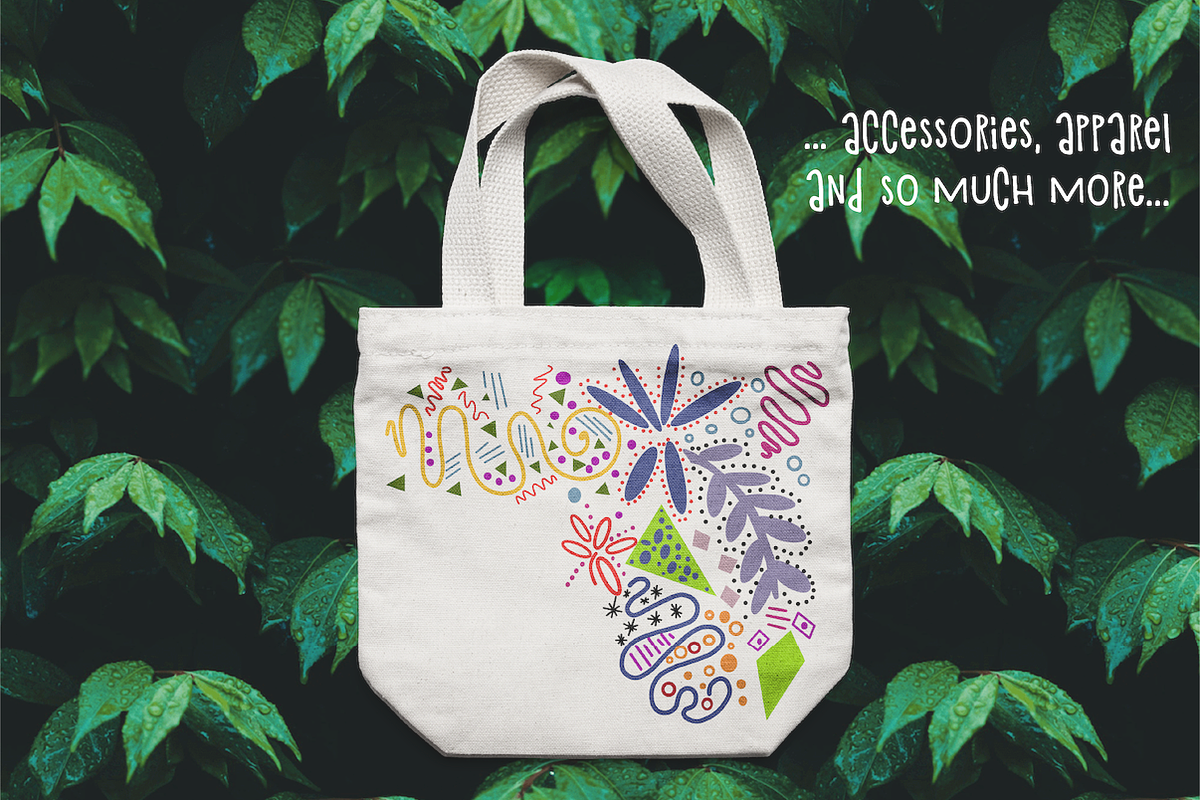 Playful doodle vector graphics set, an Object Graphic by Pop Design (Photo 5 of 5)