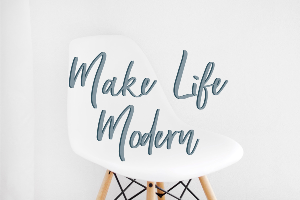 Unbossy | Handdwritten Script Font preview 4