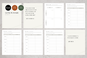 Goal Planner - Serenity Collection