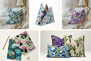Vintage Floral Seamless Patterns, a Pattern Graphic by Ninterints (Thumbnail 14 of 20)