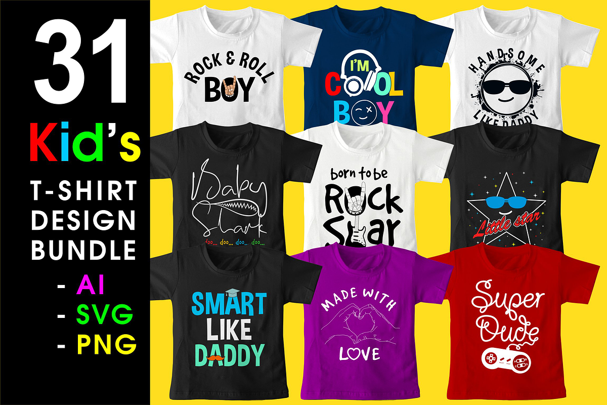 T shirt Design Mega Bundle, an Object Graphic by D2PUTRI (Photo 12 of 37)