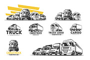 Cargo trucks, a Branding & Logo Template by DOBROGRAPH (Thumbnail 4 of 5)