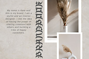 Fourient - Blackletter Gothic Font, a Blackletter Font by Dhabee (Thumbnail 4 of 11)