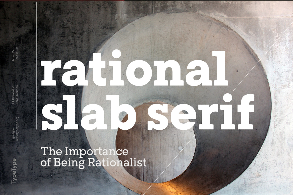 TT Rationalist, a Slab Serif Font by TypeType (Photo 12 of 15)