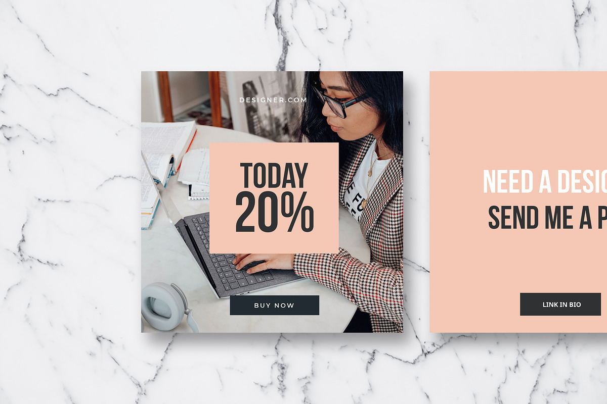 Freelance Designer Instagram Creator, a Social Media Template by Design District (Photo 6 of 14)
