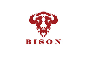 Bison Logo Design Template, a Branding & Logo Template by Vectorium Studio
