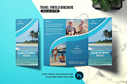 TriFold Travel Agency Brochure, a Brochure Template by retrographix (Thumbnail 1 of 4)