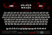 Dark Reborn Typeface, a Blackletter Font by alit design (Thumbnail 19 of 20)