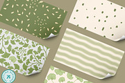Ginkgo Botanical Seamless Patterns, a Pattern Graphic by Traveling Designer (Thumbnail 6 of 7)