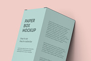 Paper Box Mockup - 8 views, a Packaging Mockup by Illusiongraphic (Thumbnail 17 of 21)