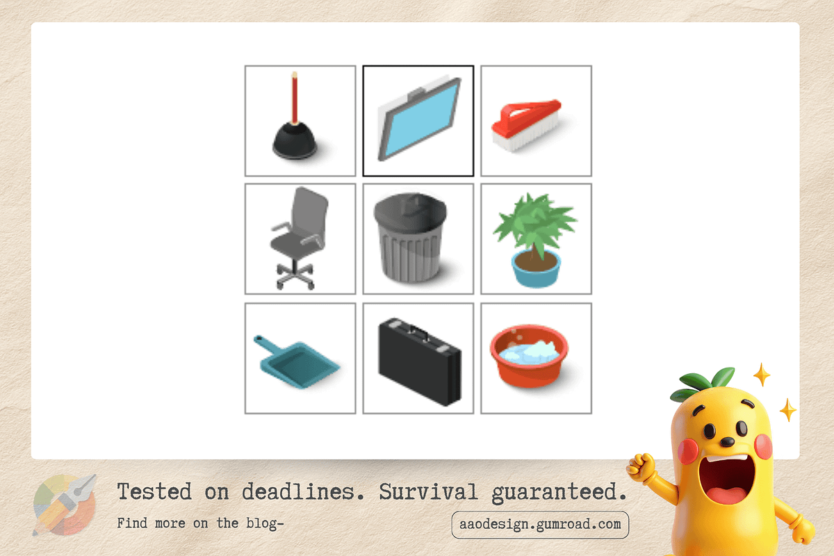 Office Life & Cleaning Services, a Work Illustration by a.weirdo.anlien (Photo 2 of 3)