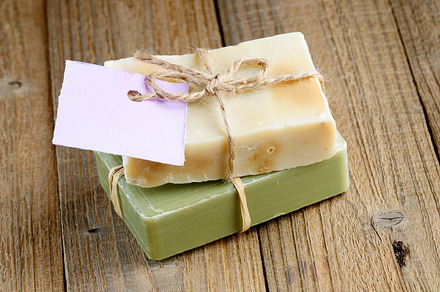 Natural soap bars with tag preview 6