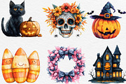 Happy Halloween Sublimation, an Illustration by Black Bird Studio (Thumbnail 2 of 6)