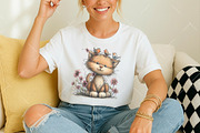 Whimsical Easter Kitten Clipart, an Illustration by OK Design (Thumbnail 5 of 6)