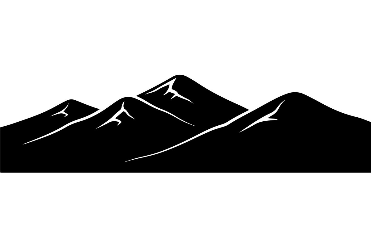 Mountain Range Silhouette, an Object Graphic by Designer_Momina (Photo 4 of 20)