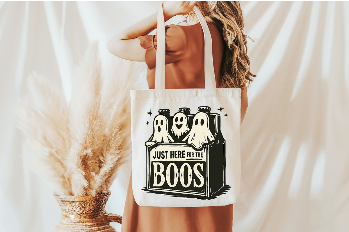 Just Here For The Boos PNG, an Illustration by Craft Nest (Photo 3 of 6)