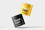 Food Can Mock-up, a Packaging Mockup by zippypixelstudio (Thumbnail 2 of 15)
