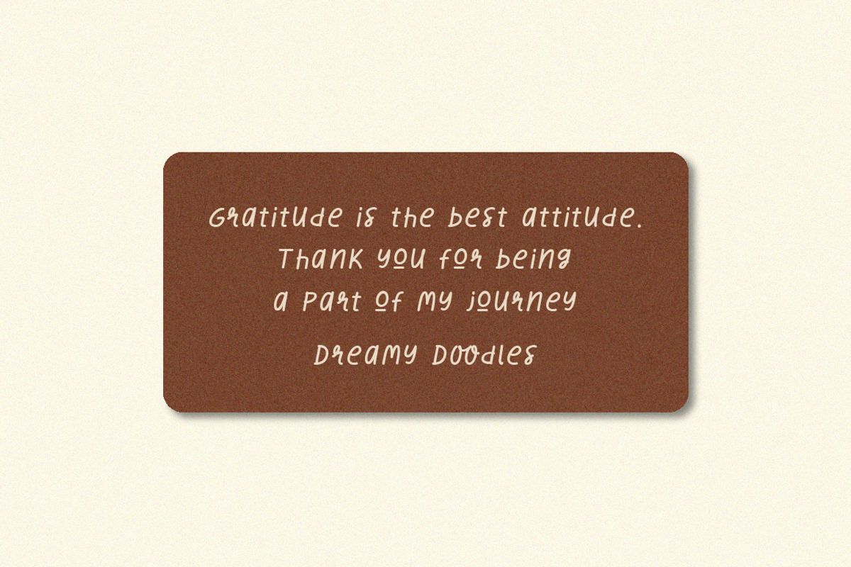 Dreamy Doodles - Playful Font, a Handwritten Font by Typebae (Photo 8 of 8)