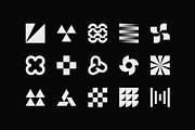 100+ Geometric Logo Marks, a Branding & Logo Template by Nowshinz Shoma (Thumbnail 9 of 16)